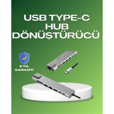 Nemere İthalat Seyahat Dostu 8‑in‑1 Hub – Şarj & Veri & Video & Ağ Için Eksiksiz Çözüm Nemere Ithalat