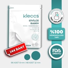 kleccs Sivilce Bandı, Orijinal-Profesyonel Bakım, 144 Adet, Hidrokolloid Akne Bandı