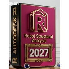 Autodesk Robot Structural Analysis Professional 2027 (Windows) - 1 Pc 2 Yıl Full Sürüm