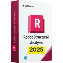 Autodesk Robot Structural Analysis Professional 2025 (Windows) - 1 Pc 3 Yıl Full Sürüm