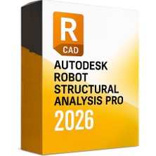 Autodesk Robot Structural Analysis Professional 2026 (Windows) - 1 Pc 2 Yıl Full Sürüm