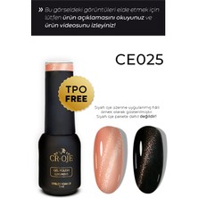 Cr-Oje Kalıcı Oje 7d Cat Eye - 025 (5 ML) Turuncu