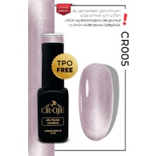 Cr-Oje Kalıcı Oje Korean Cat Eye, Kristal Efektli Manyetik Cat Eye / Kedi Gözü CR005 (12 ML)