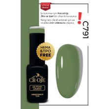 Cr-Oje C791 - Çimen Yeşili (12 ml)