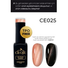 Cr-Oje Kalıcı Oje 7d Cat Eye - 025 Turuncu 12 ml