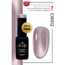 Cr-Oje Kalıcı Oje Korean Cat Eye, Kristal Efektli Manyetik Cat Eye / Kedi Gözü CR012 (12 ML)