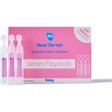 Nurse Harvey's Gifrer Serum Fizyolojik Burun ve Göz Temizliği İçin 20 Adet 5 ml Flakon