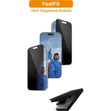 Panzer Glass Privacy iPhone 17 Pro | Ultra-Wide Fit Siyah Çerçeveli Gizli/hayalet Ekran Koruyucu - Fast Fit Uygulama Aparatlı