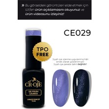Cr-Oje Kalıcı Oje 7d Cat Eye-029 Mor 12 ml