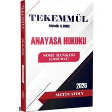 Tekemmül Anayasa Hukuku Soru Bankası