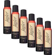 Jagler 150 ml Klasik Erkek Deodorant Sprey x 6 Adet Taze Koku ile Koruma
