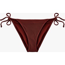 Koton Yanları Bağlamalı Ipli Dokulu Bikini Altı