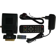 Eyepc Mini Uydu Alıcısı Scart Türksat 4A Uyumlu  SD Görüntü Kalitesi Sunar