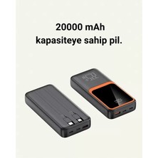 Nemere İthalat 20000 Mah Taşınabilir Powerbank | Çok Kablolu, Hızlı Şarj Destekli (22.5W) Nemere Ithalat