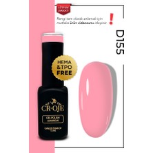 Cr-Oje Kalıcı Oje D155- Pembe (12 ML.)
