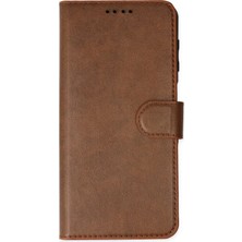 Mey Ithalat®   iPhone 14 Pro Kılıf Trend S Plus Kapaklı Kılıf - Taba