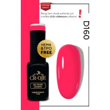 Cr-Oje Kalıcı Oje D160- Pembe (12 ML.)