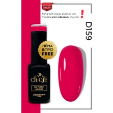 Cr-Oje Kalıcı Oje D159- Pembe (12 ML.)