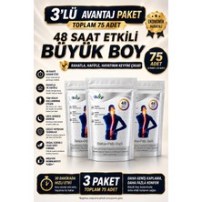 İlla Life Hızlı Etkili Büyük Boy Isı Bant – 3’lü Avantaj Paket (Toplam 75 Adet)