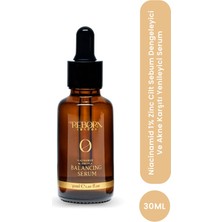 The Reborn London Niacinamid 1% Zinc Cilt Sebum Dengeleyici Ve Akne Karşıtı Yenileyici Serum