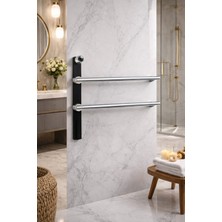Elektrikli Havlupan 50X90XH100 cm 60 Watt 65 °c ( Krom )