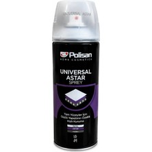 Polisan 400 ml Sprey Astar Gri Renk Plastik Ahşap Metal Yüzeyler