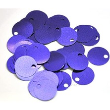 Assess Store Çanta Pulu, Patik Pulu (10 Gram) 20 mm Sax Mavi Renk