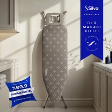 Silva Aura Ütü Masası Kılıfı %100 Pamuk Yıldız Desenli 50 x 140 cm Boyutunda Katlanabilir