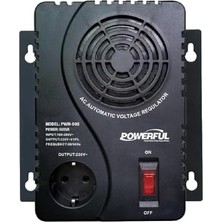 Assess Store Powerful PWM-500 500VA 250W Kombi, Buzdolabı Otomatik Voltaj Regülatörü