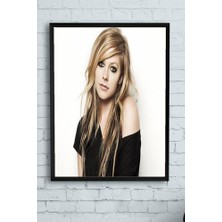 Assess Store (PSTER9943) Avril Lavigne Çerçeveli Tablo (21X30CM)