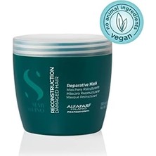 Assess Store Alfaparf Milano Semi Di Yeniden Yapılandırma Onarıcı Maske - Renk Güvenli Derin Bakım Saç Maskesi - Hasarlı Saç Onarımı - Paraben ve Parafin Içermez - Vegan Formülü (17 Oz / 500 Ml)