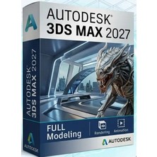 Autodesk 3ds Max 2027 (Windows Pc) - 1 Pc 1 Yıl Serial + Product Key