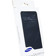 Assess Store I9500 Galaxy S4 Kılıf Orjinal S-View Cover (Deri) - Siyah EF-MI950B