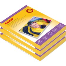 Kodak 10X15 Parlak 230 Gram İnkjet Fotoğraf Kağıdı 3'lü Paket 300 Adet Yazıcı Uyumluluğu