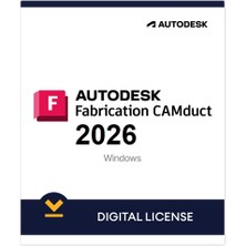 Autodesk Fabrication CAMduct 2026 (Windows) - 1 Pc 2 Yıl Serial Key Full Sürüm