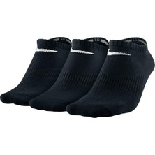 Nike 3'lü Siyah Spor Çorap Sx4705-001 3Ppk Lightweight 38-42 Numara Özellikli