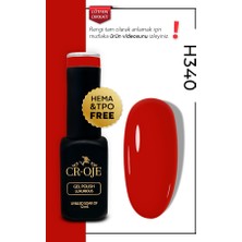 Cr-Oje Kalıcı Oje Kırmızı - H340 (12 ML.)