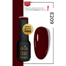 Cr-Oje Kalıcı Oje Bordo - E209 (5 ML.)