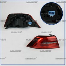 Maher Stop Lambası Passat 2014-2019 Dış Sol LED Hıghlıne (Oem NO:3G5945207E)