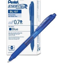Pentel Energel Mavi Likit Roller 0.7 mm 1 Adet Sıcak Yazı Deneyimi İçin BL107-B