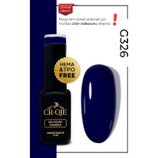 Cr-Oje Kalıcı Oje Lacivert - G326 (12 ML.)
