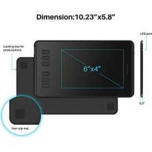 Assess Store Huion Inspiroy H640P Grafik Çizim Tableti