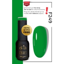 Cr-Oje Kalıcı Oje F249 - Yeşil (5 ml )