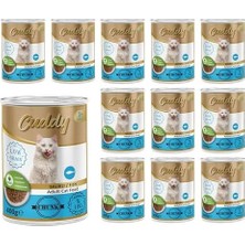 Assess Store Cuddy Yetişkin Kedi Balıklı ve Jöleli Konserve Mama 400 gr x 12 Adet