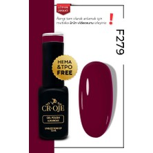 Cr-Oje Kalıcı Oje Bordo- F279 (12 ML.)