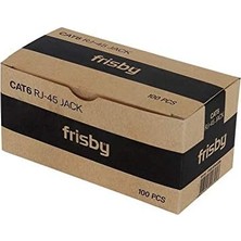 Assess Store FNWRJ4520N RJ45 Utp Cat6 Konnektor 100'LÜ Paket