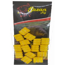 Sr Sazanrig 3 Lü Yüzen Mısır Boncuk Sarı  ( Dar Delik)