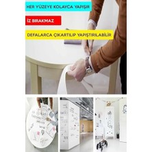 Assess Store 60 cm x 3 Metre Elektrostatik Duvar Koruyucu Yazı Tahtası Mutfak Notluk Ofis Okul Kurs Malzemeleri