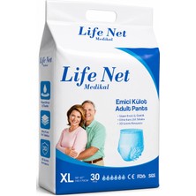 Life Net Medikal Külotlu Hasta Bezi 30 Adet Xlarge