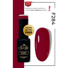 Cr-Oje Kalıcı Oje Cumhuriyet Kırmızısı - F284 12 ml